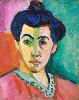 Portrait of Madame Matisse, Henri Matisse